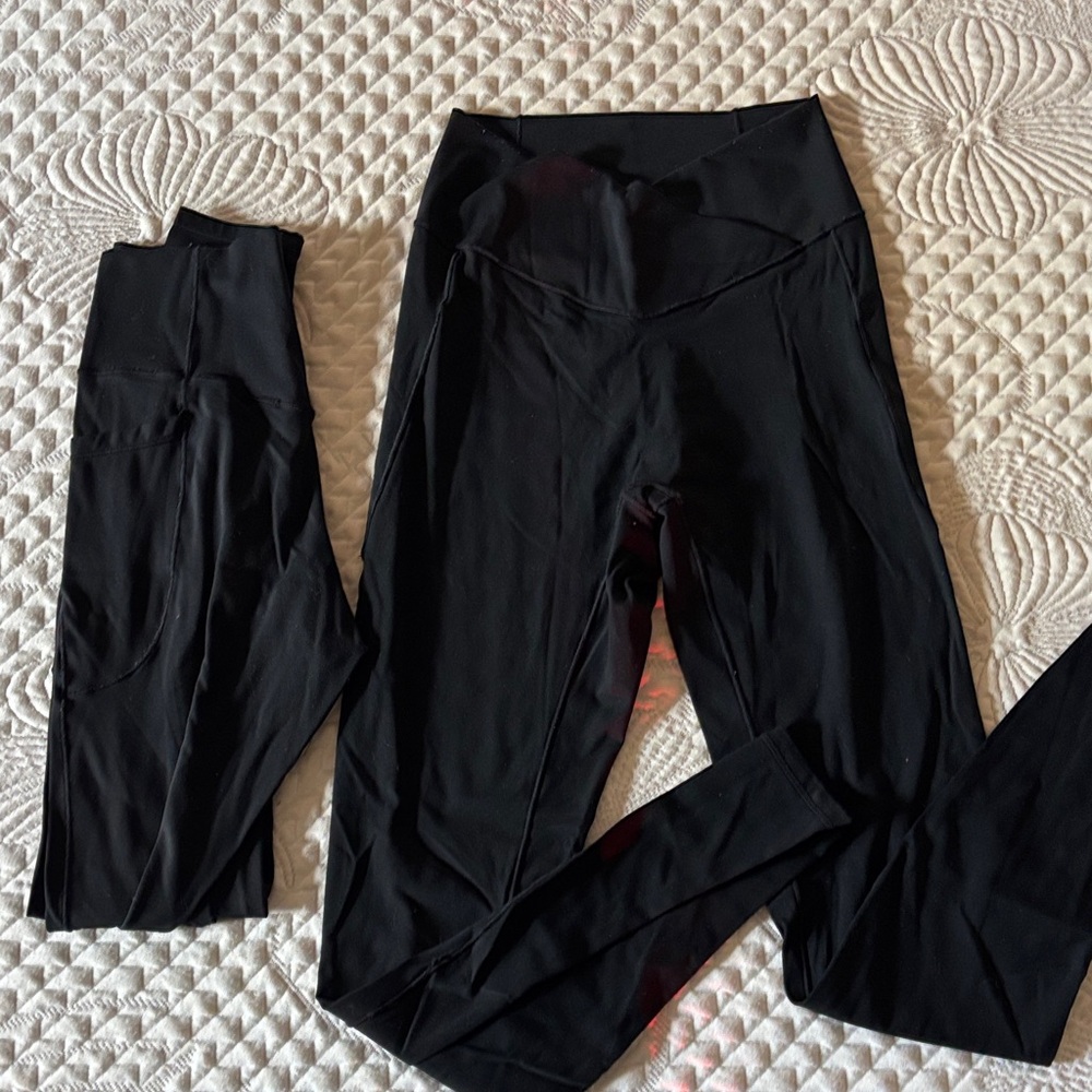 Black High-Waisted Leggings